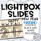 Lightbox Slides New Year FREEBIE