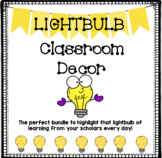 Lightbulb Classroom Decor