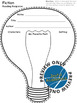 Lightbulb Shaped Reading Response Sheets for Any Book - Grades K-3