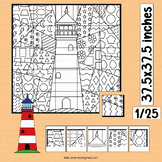 Lighthouse Activities Math Craft Bulletin Board Collaborat