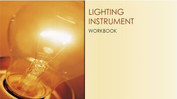 Preview of Lighting Instrument Workbook