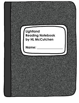 Preview of Lightland (Guided Reading Notebook: Vocabulary, Questions, Activities)
