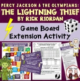 The Lightning Thief Game Board Novel Study Activity