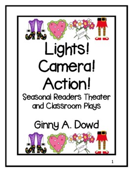 Preview of Lights, Camera, Action! Seasonal Plays