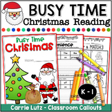 Christmas Reading Activities & Busy Work 1st Grade