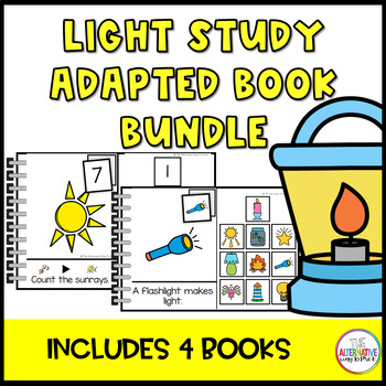 Preview of Lights Study Adapted Book Bundle Curriculum Creative