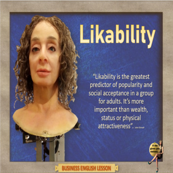 Preview of Likability - an ESL adult business PPT conversation lesson