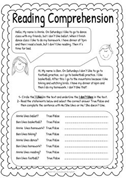 Subject Verb Agreements for Like - 6 worksheets + answers | TPT