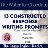Like Water for Chocolate: Writing Prompts digital activity CCSS