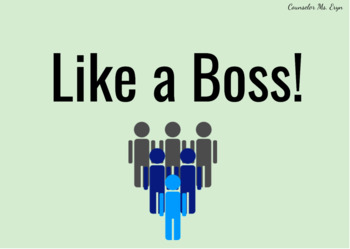 Preview of Like a Boss - Leadership Group (Boom Slides)