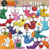 Lil Worms Clip Art