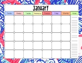 Lilly Pulitzer Calendar