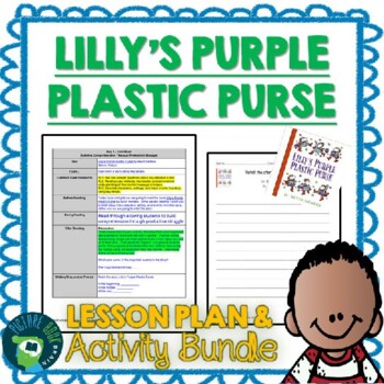 Lilly's Purple Plastic Purse Lesson Plan, Google Slides & Docs Activities