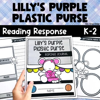 Preview of Lilly's Purple Plastic Purse Read-Aloud Reading Response Journal Activities