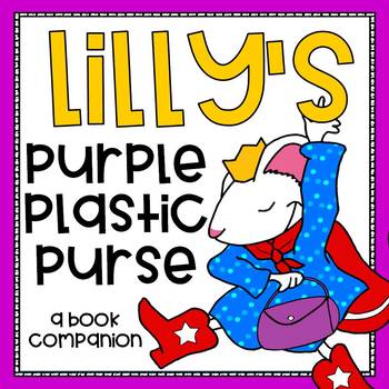 First Grader...at Last!: Lilly's Purple Plastic Purse. Wow.