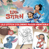 Lilo & Stitch Coloring Pages- Lilo and Stitch Printable