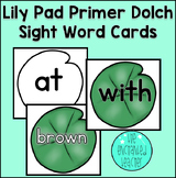 Lily Pad Primer Dolch Sight Word Cards | Leap Day Literacy