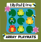 Lily Pad and Frog Array Playmats