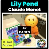 Lily Pond Painting Unit: Monet-inspired-Google Slides & PD