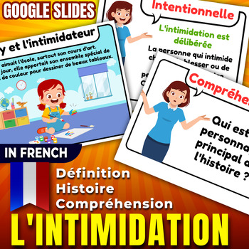 Preview of Lily et l'intimidateur : L'intimidation, Définition, Histoir, Compréhension