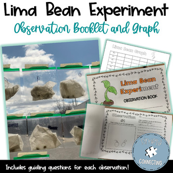 Preview of Lima Bean Experiment Booklet and Graph