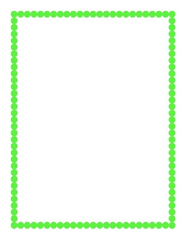 lime green clip art