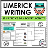 Limerick POETRY Writing - St. Patrick's Day Activity