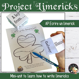 Limerick Day Writing Activities St Patricks