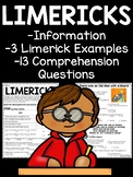 Limericks Reading Comprehension Worksheet