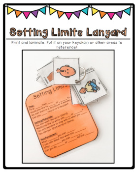 Setting limits worksheet