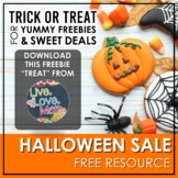 Limited Edition FREEBIE - Halloween Sale TREAT