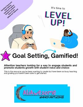 Preview of Limited Edition - Gamified Goal Setting - level up to defeat the Boss