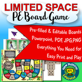 Limited Space Physical Education and Recess Board Game