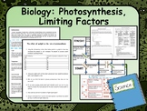 Biology:  Photosynthesis, Limiting Factors Lesson