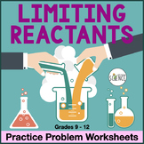 Limiting Reactants Reagents Practice Problems