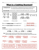 Limiting Reactants and Percent Composition -- Notes and Wo