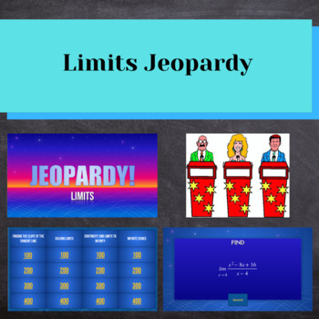 Preview of Limits Jeopardy