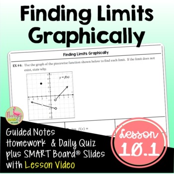 Preview of Finding Limits Graphically with Lesson Video (Unit 10)