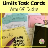 Calculus Limits Task Cards with QR Codes (Unit 1)