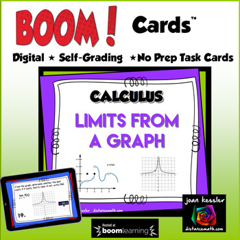 Preview of Limits from Graphs for Calculus BOOM Cards