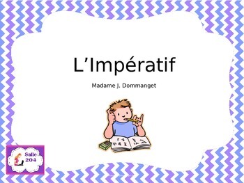 Preview of L'impératif