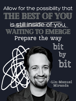 Preview of Lin Manuel Miranda Quote Poster