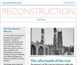 Lincoln, Emancipation and Reconstruction Resources