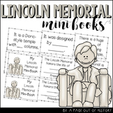 Lincoln Memorial Mini Books for Social Studies