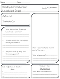 Lincoln and Grace - Reading Comprehension Sheet