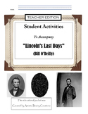 Lincoln's Last Days TEACHER Edition Non-Fiction Book Study