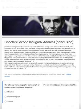 Preview of Lincoln’s Second Inaugural’s Address pt 3 conclusion