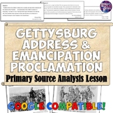 Gettysburg Address & Emancipation Proclamation Primary Sou