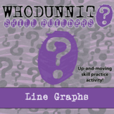 Line Graphs Whodunnit Activity - Printable & Digital Game Options