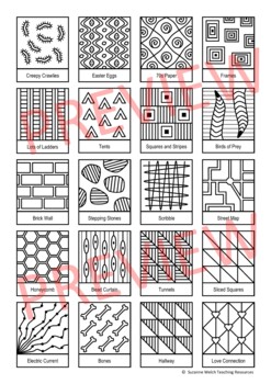 line pattern drawings